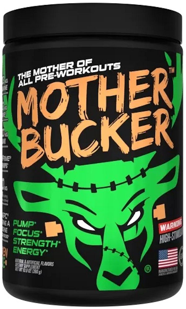 Mother Bucker Pre-Workout DAS Labs the big