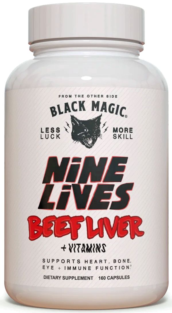 Black Magic Supps Nine Lives Beef Liver+ Vitamins