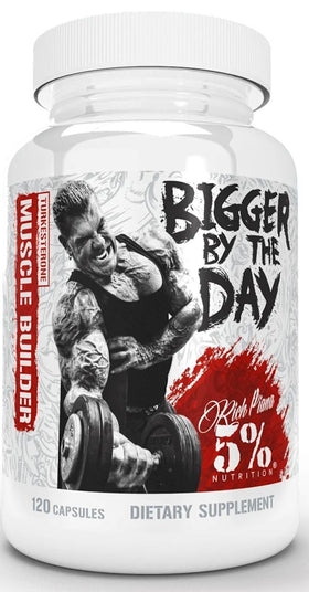5% Nutrition Bigger By The Day With Turkesterone|Hardcore|Mass For Life|