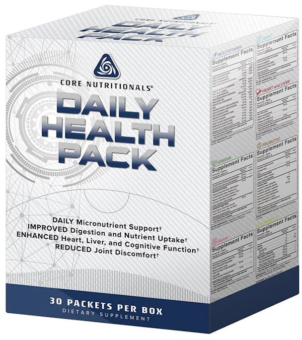 Core Nutritionals Daily Health Pack 30 day supply
