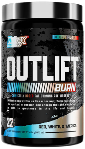 Nutrex Outlift Burn Fat Burning Pre-Workout|Fat Buner|Mass For Life|