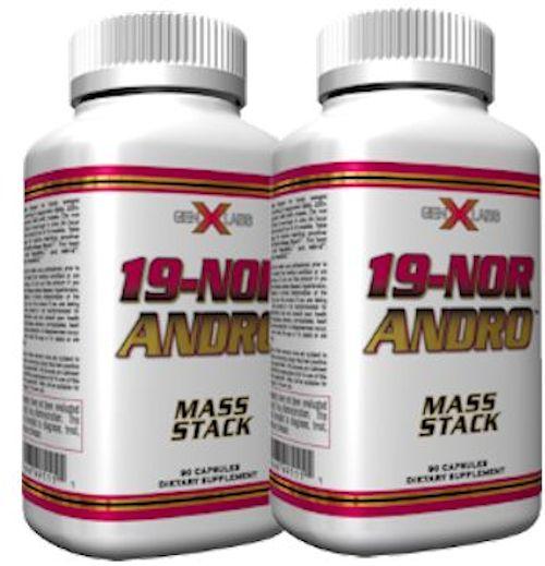GenXLabs 19-Nor Andro 90 Capsules Double Pack Mass Muscle