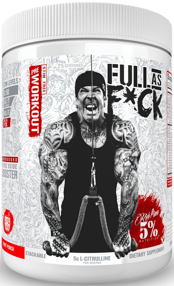 5% Nutrition Full As F*ck Non-Stim Pre-Workout_5