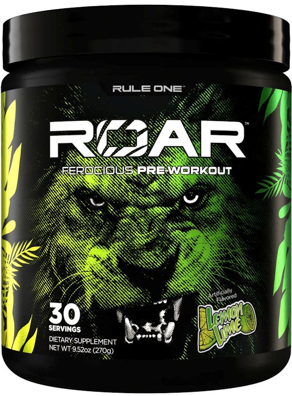 Rule One Protein Roar Pre-Workout pumps