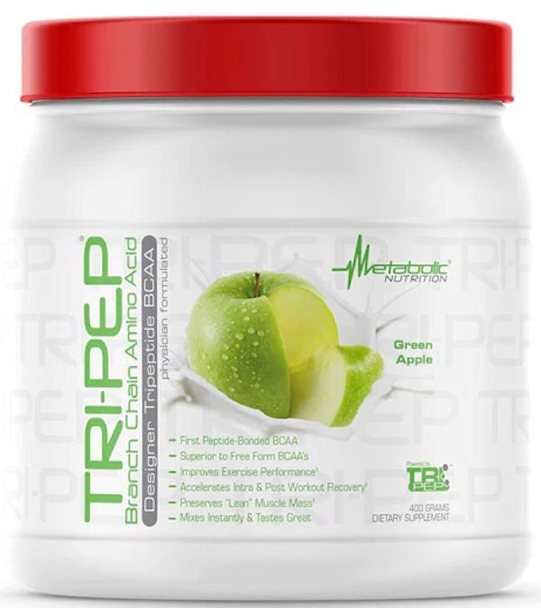 Metabolic Nutrition Tri-Pep BCAA 40 servings apple