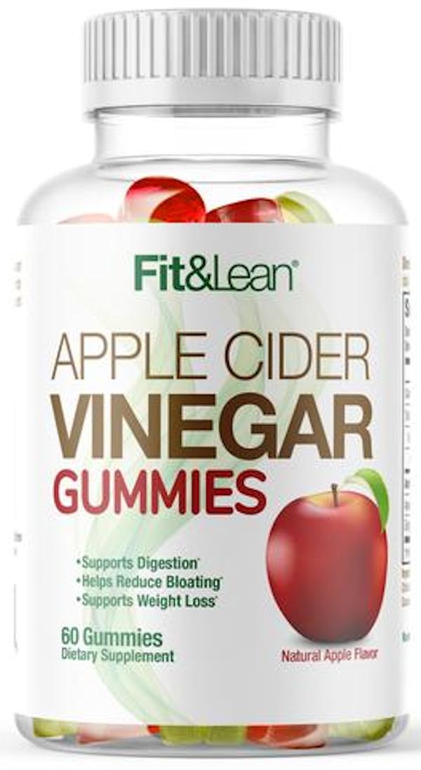 MHP Fit & Lean Apple Cider Vinegar Gummies Fat Burner