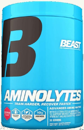 Beast Sports Nutrition Aminolytes 30 servings|Amino Acids|Mass For Life|