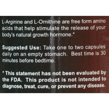 Body and Fitness Amino Acids Body & Fitness L-Arginine & L-Ornitine 250 cap back