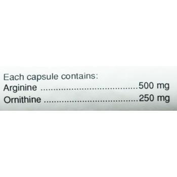 Body and Fitness L-Arginine & Ornitine 100 cap mass for Life fact