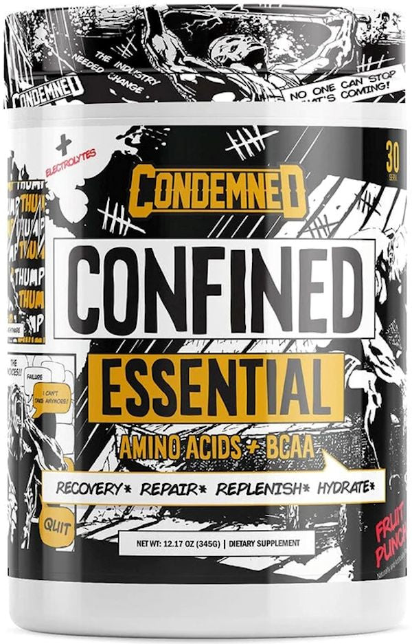 Condemned Labz Confined Essential BCAA 30 Servings peach
