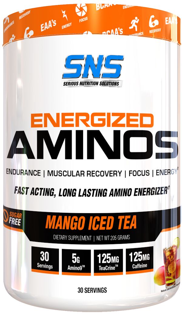 Serious Nutrition Solutions SNS Energized Aminos strawberry