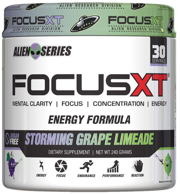 SNS Focus XT pre workout Grape