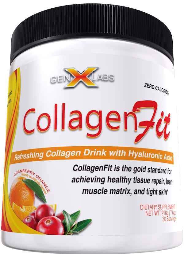 Collagen GenXLabs Collagenfit Pre-Post with FREE Active Legging