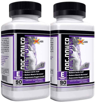 GenXLabs Pre-Power Pre-Workout Caps|Citrulline|Mass For Life|