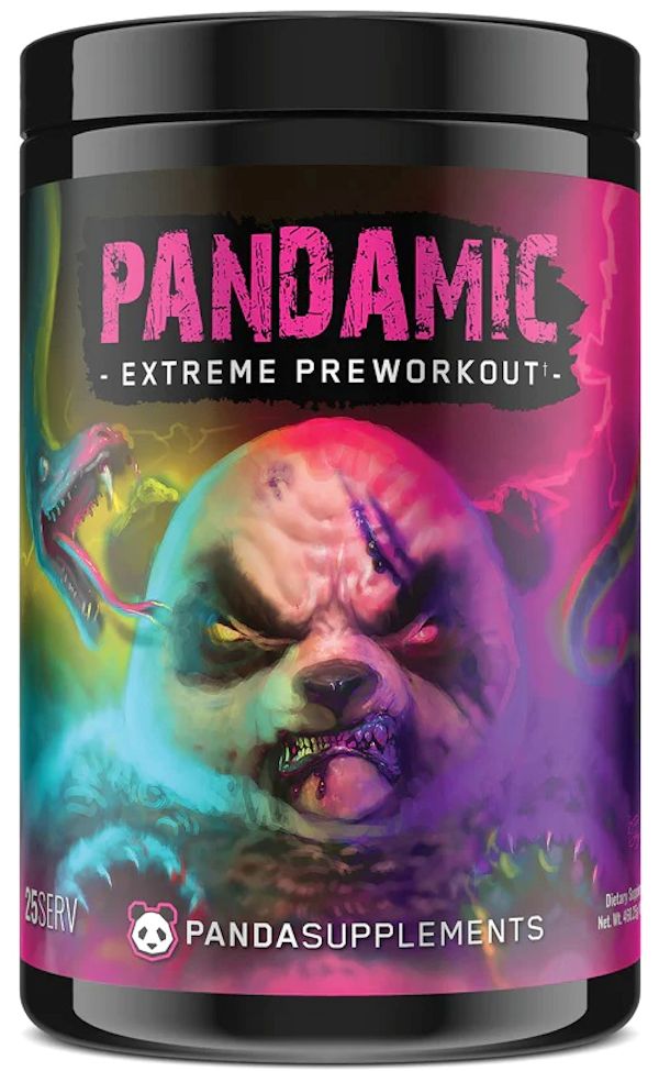Panda Supps Pandamic Extreme Pre-Workout 25 Servings fact