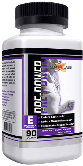 Free GenXLabs Pre-Power Pre workout Caps (code: pre)|Pre-Workout|Mass For Life|