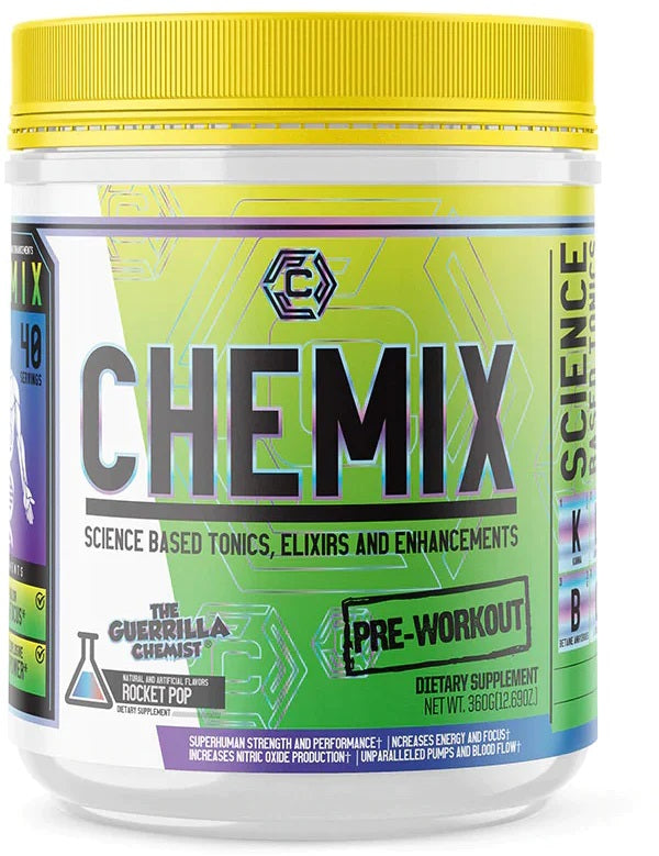Chemix Pre-Workout Muscle Pump blue razz