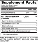 BPI Sports 1.M.R Vortex Non Stim Pre-Workout|Pre Workout|Mass For Life|