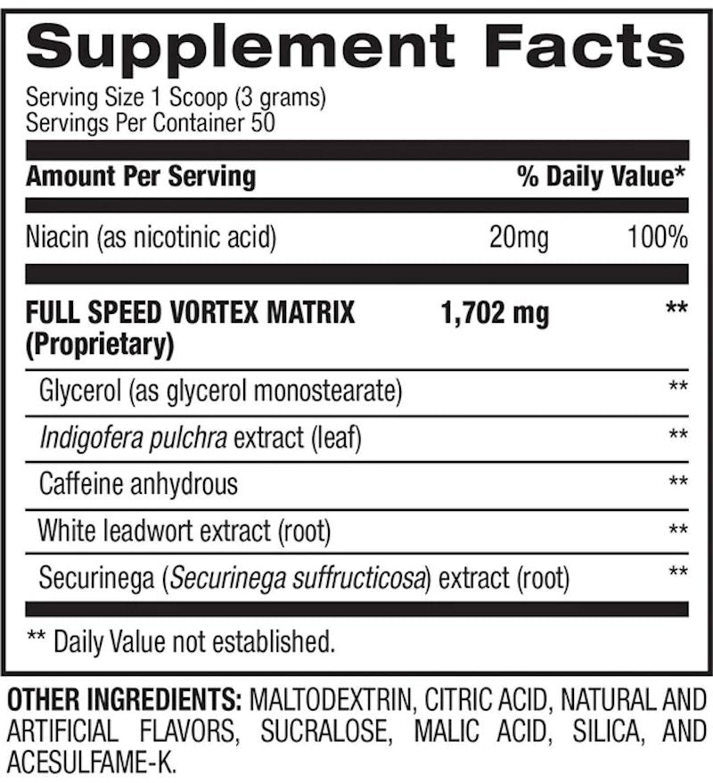 BPI Sports 1.M.R Vortex Non Stim Pre-Workout|Mass For Life