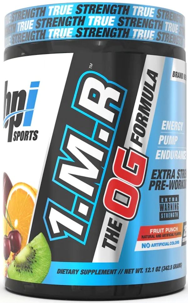 BPI Sports 1.M.R OG Pre-Workout fruit
