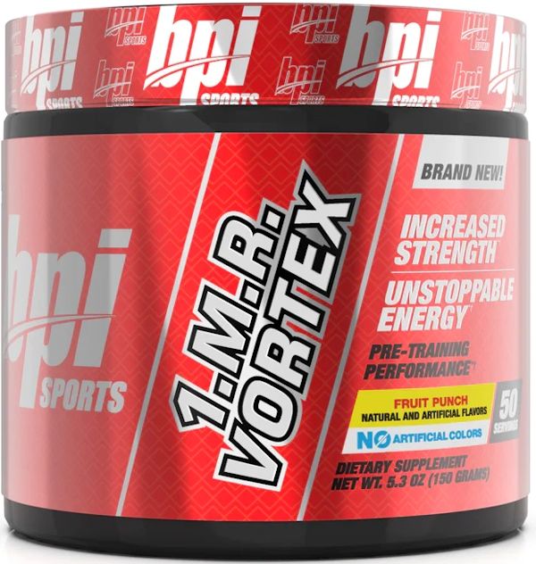 BPI Sports 1.M.R Vortex Non Stim Pre-Workout|Mass For Life