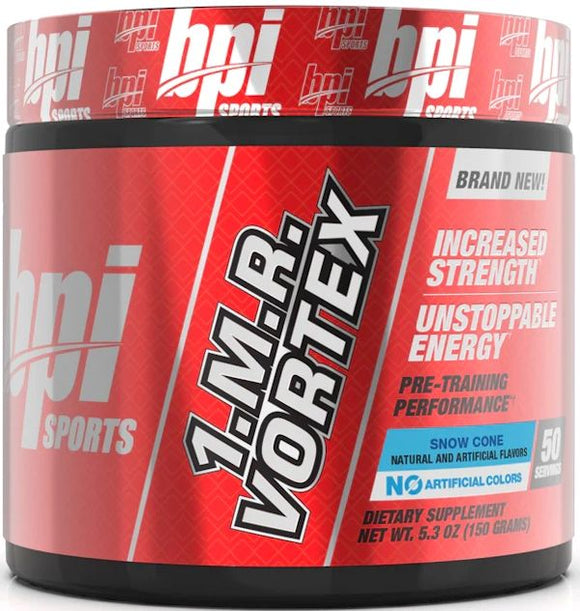 BPI Sports 1.M.R Vortex Non Stim Pre-Workout|Pre Workout|Mass For Life|