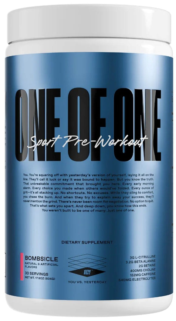 One Of One Sport Pre-Workout|Pre Workout|Mass For Life|