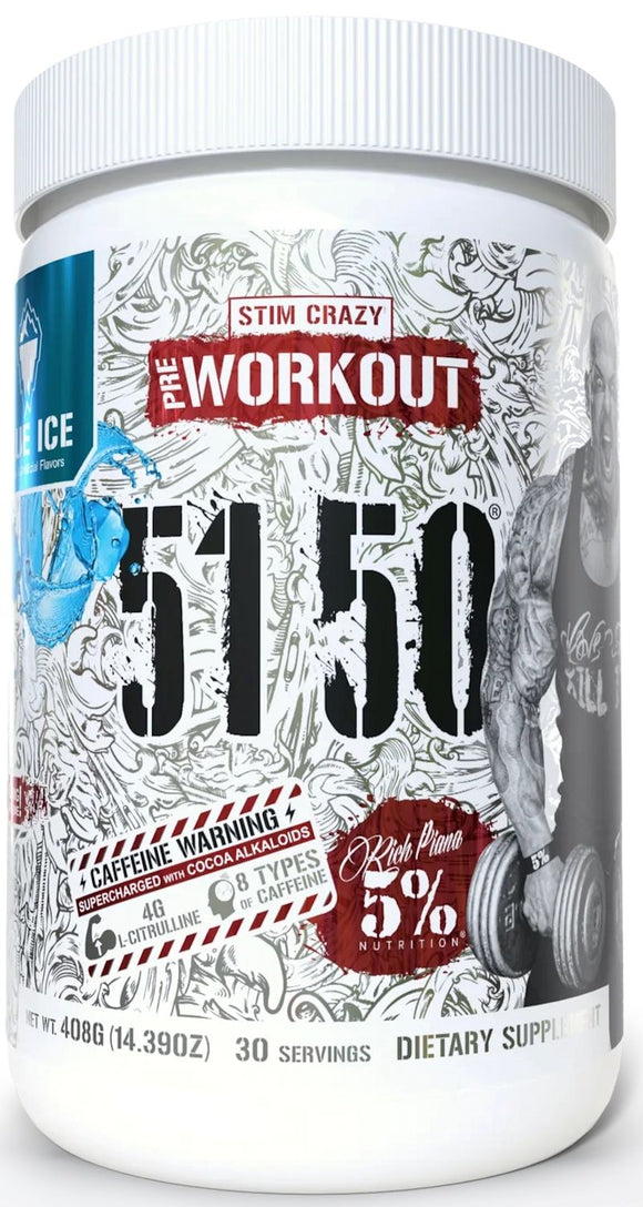 5% Nutrition 5150 High Stimulant Pre-Workout 30 Servings