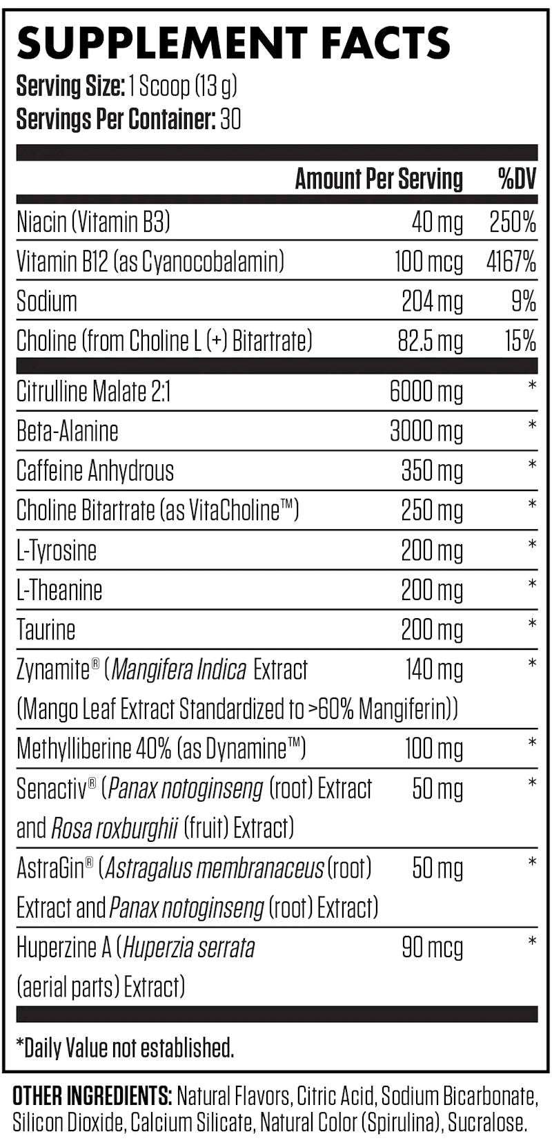 ABE Ultimate Fat Burner Shred-X 90 caps fact