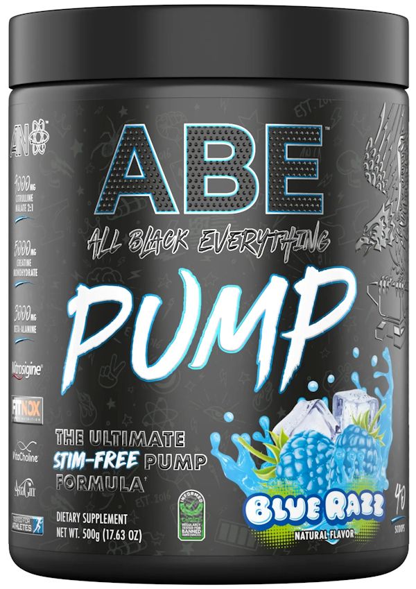 ABE Pump Non-Stim Pre-Workout 40 Scoops raz
