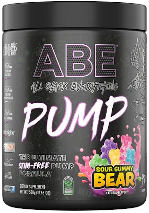 ABE Pump Non-Stim Pre-Workout 40 Scoops sour
