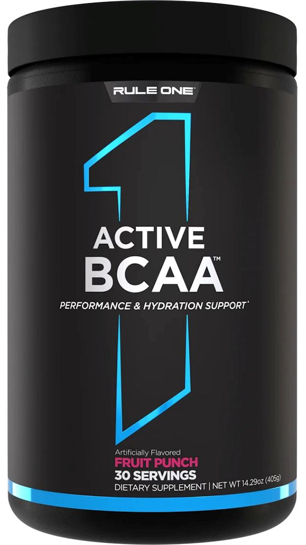 Rule One Active BCAA+ Hydration peach