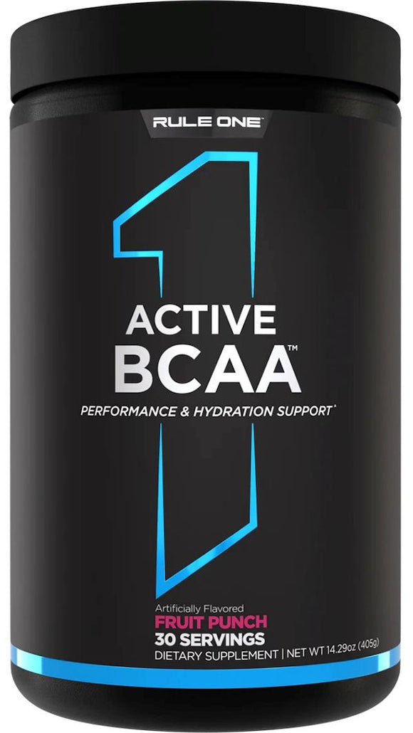 Rule One Active BCAA+ Hydration 30 servings|BCAA|Mass For Life|