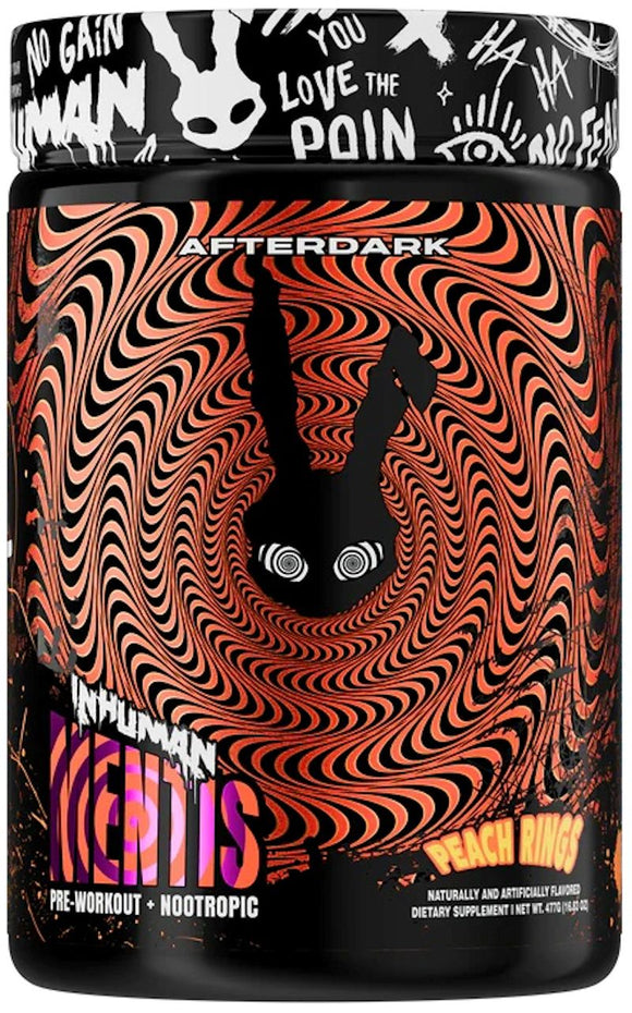 AfterDark InHuman Mentis, Pre-Workout - Nootropic|Pre Workout|Mass For Life|