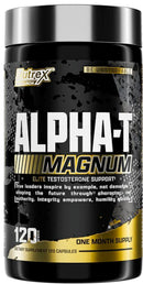 Nutrex Alpha-T Maximum 120 Caps|Test Booster|Mass For Life|