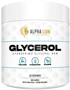 Alpha Lion Glycerol Pumps Powder 42 Servings|Muscle Pumps|Mass For Life|