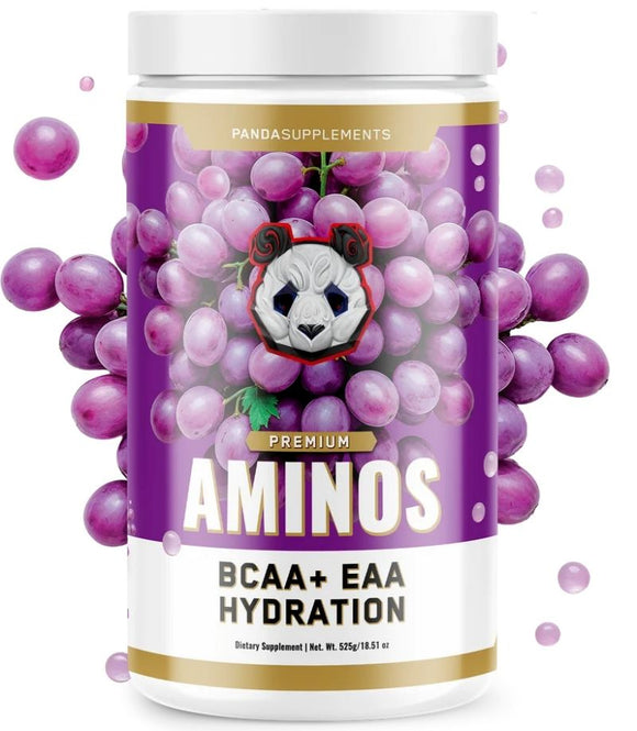 Panda Supps AMINOS  Strawberry Watermelon – Premium BCAA + EAA + Hydration