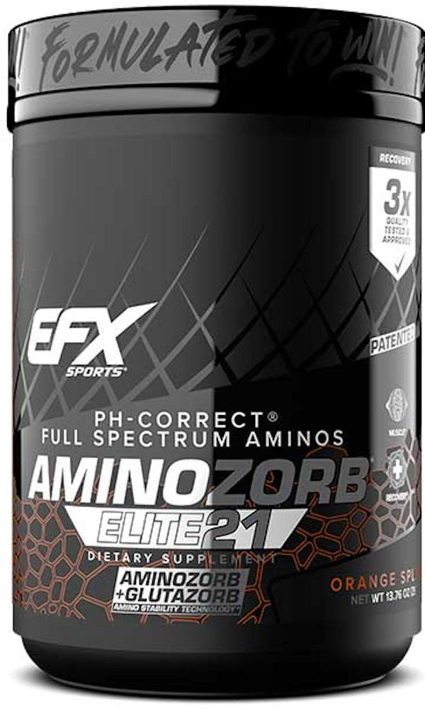 EFX Sports Aminozorb Elite 21 30 Servings bubble