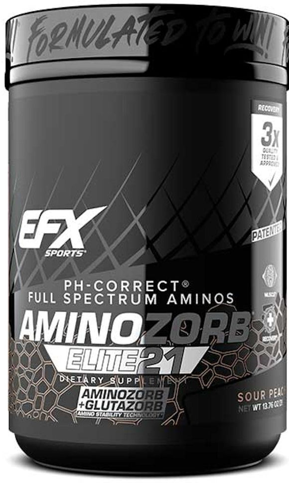 EFX Sports Aminozorb Elite 21 30 Servings||Mass For Life|