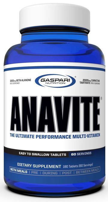 Gaspari Nutrition Anavite multivitamin 180 Tabs