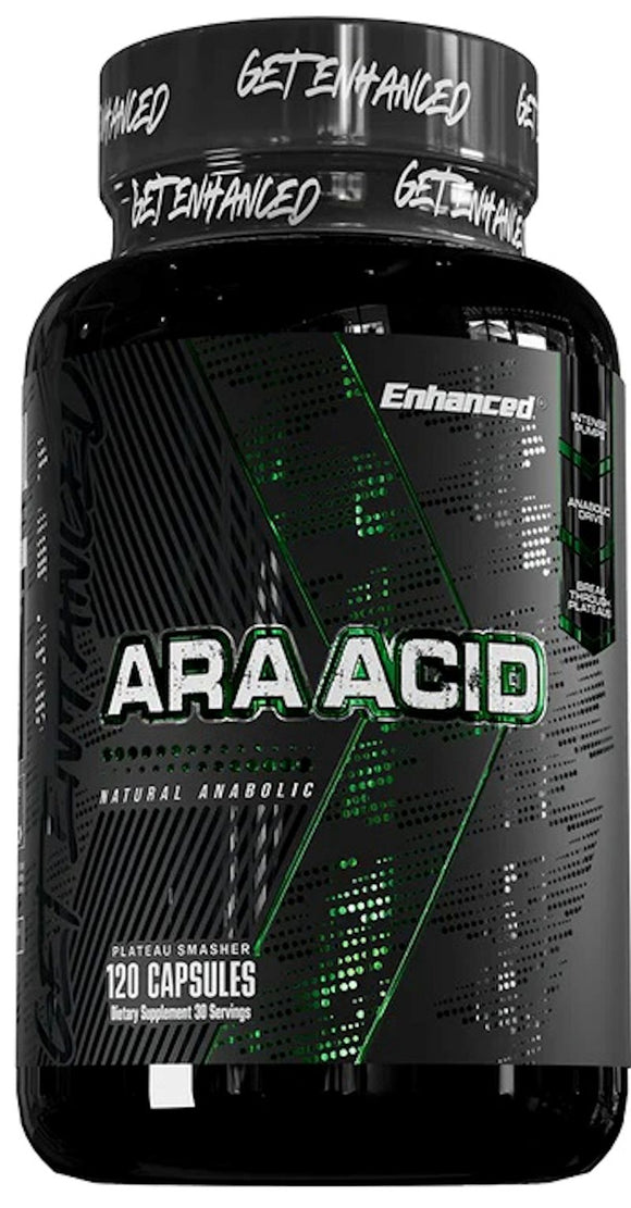 Enhanced Labs Ara Acid Arachidonic Acid|Lean Muscle|Mass For Life|