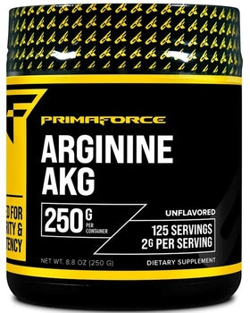 Primaforce Arginine AKG 125 servings|Muscle Pumps|Mass For Life|