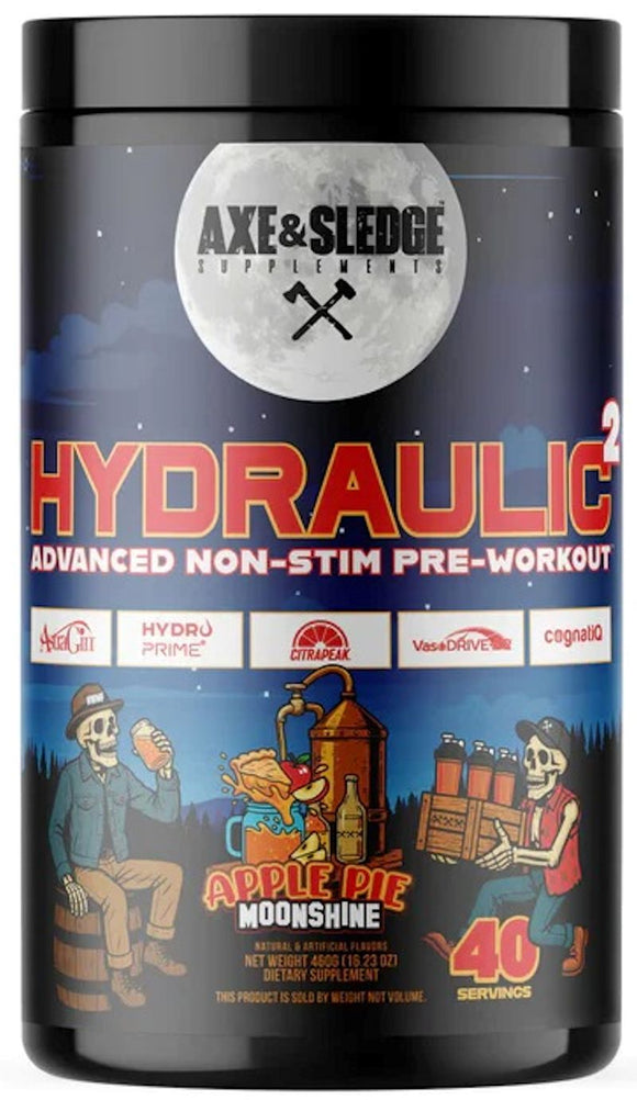 Axe & Sledge Hydraulic V2 Non- Stim Pre-Workout Green Gelatin