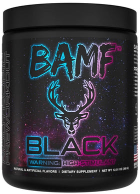 DAS Labs Bucked Up BAMF Black High Stimulant Nootropic Pre-Workout|Pre-Workout|Mass For Life|