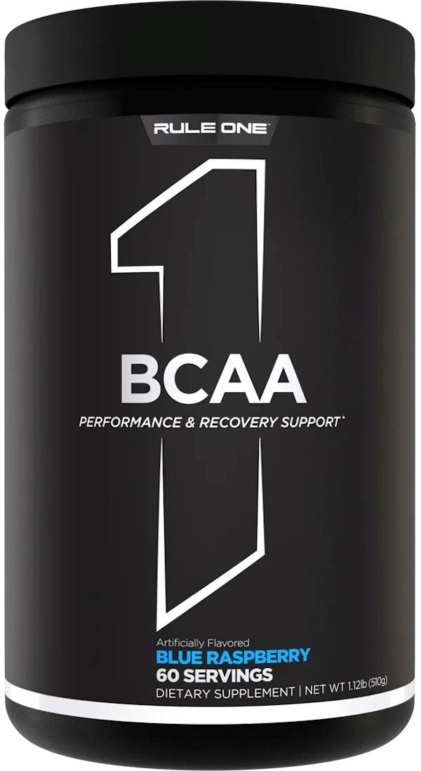 Rule One BCAA Micronized 60 serving blue
