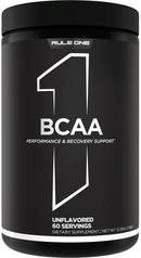 Rule One BCAA 100% Micronized 60 servings|BCAA|Mass For Life|