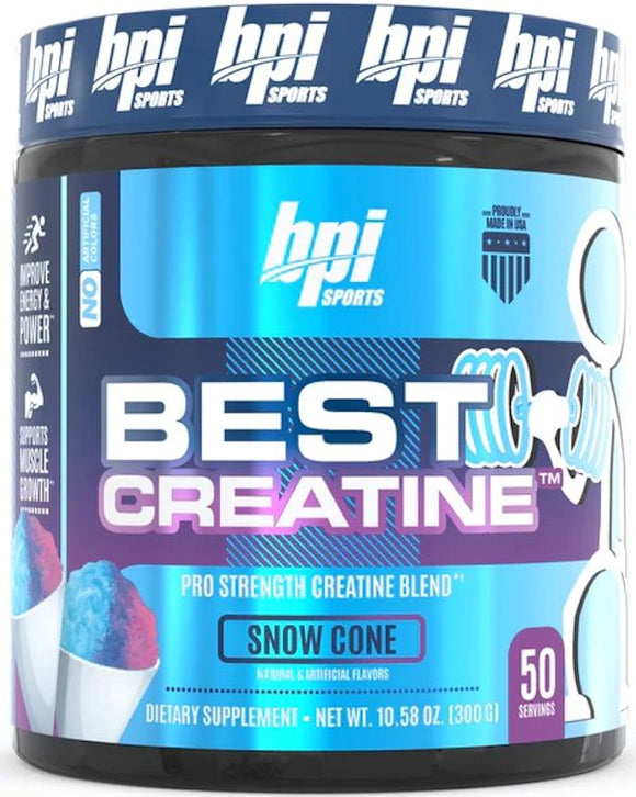 BPI Sports Best Creatine 50 servings|Creatine|Mass For Life|