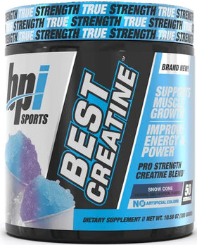 BPI Sports Best Creatine Snow Cone Flavor 50 servings (Copy)|Creatine|Mass For Life|