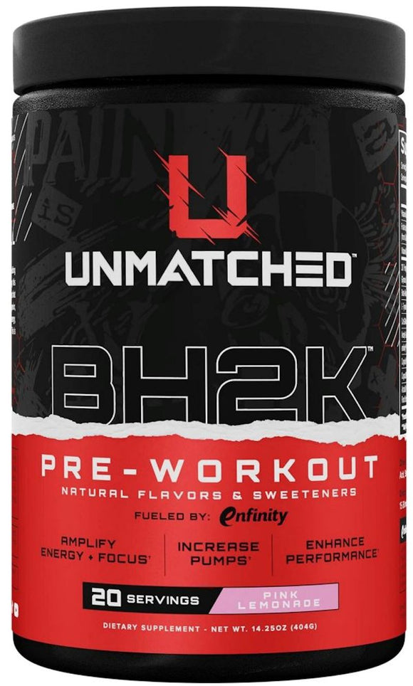Unmatched Supps BH2K Pre Workout|Pre Workout|Mass For Life|