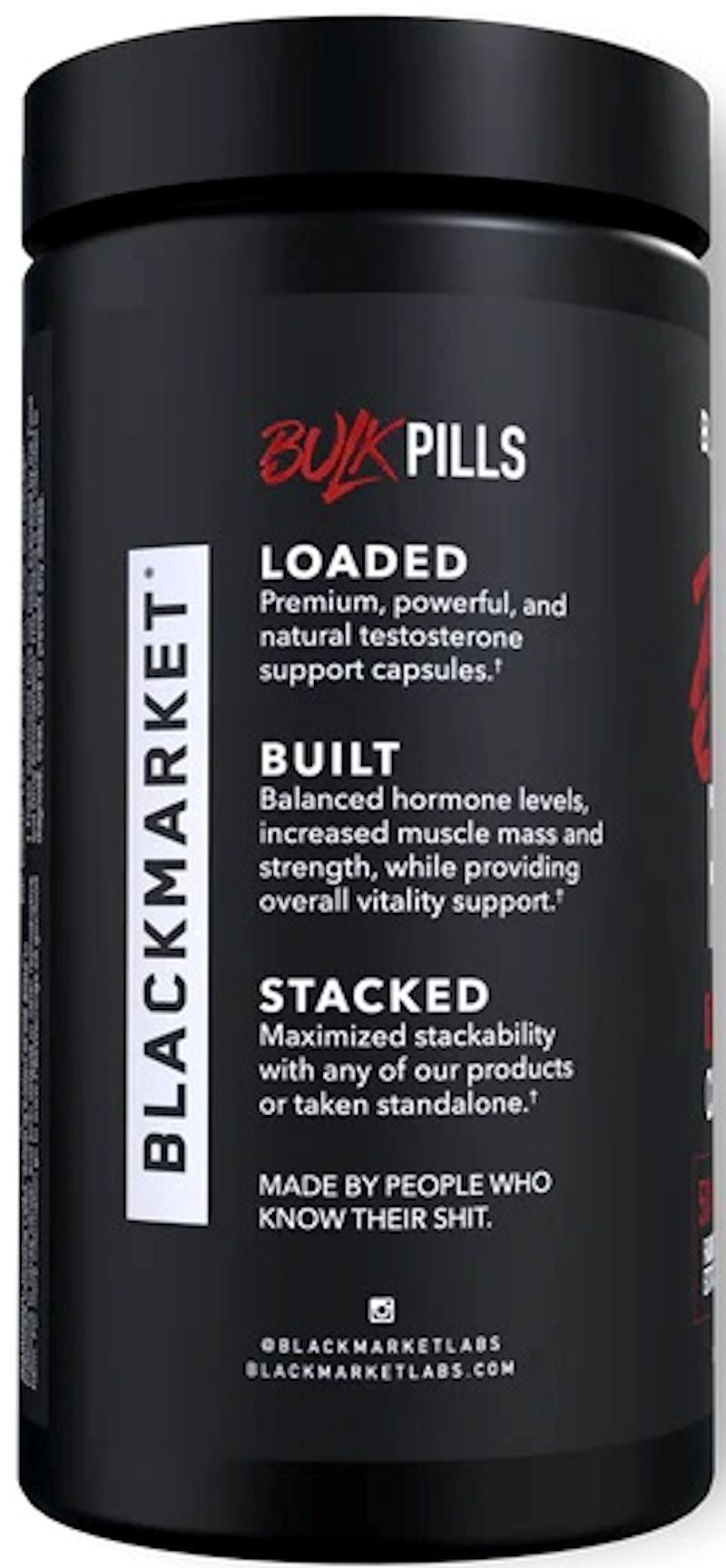 BlackMarket Bulk Pills 120 Capsules